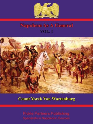 cover image of Napoleon As A General